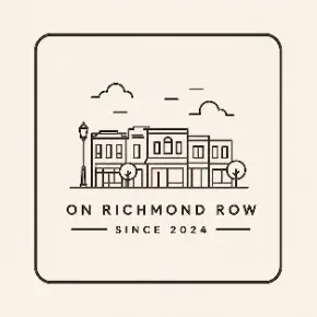 On Richmond Row since 2024 storefront badge